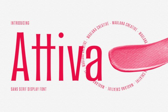 Attiva: A Display Font That Anchors Editorial Mood