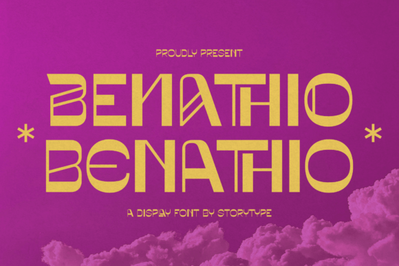 Benathio: A Display Typeface That Elevates Luxury Branding