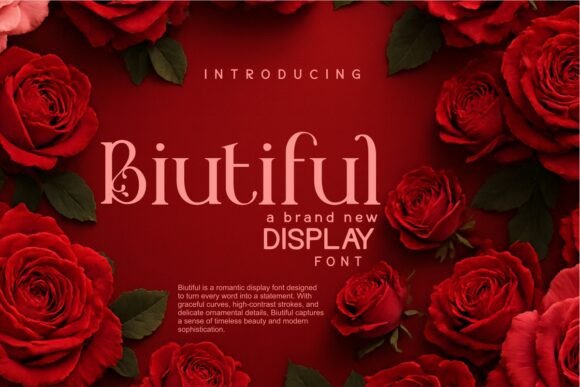 Biutiful: A Display Font That Makes Your Headlines Instantly Memorable