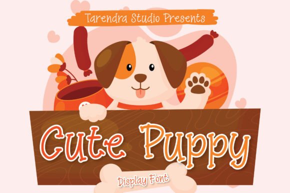 Cute Puppy: A Friendly Display Font That Lifts Your Brand