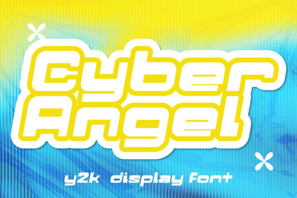Cyber Angel: A Display Font That Cuts Through the Feed