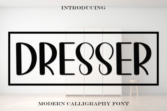 Dresser: A Stylish Handwritten Font for Modern Web Design