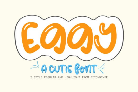 Eggy: A Sweet, Versatile Display Font for Campaign Visuals
