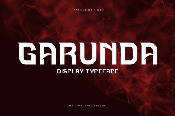 Garunda: A Modern Display Font That Elevates Digital Branding