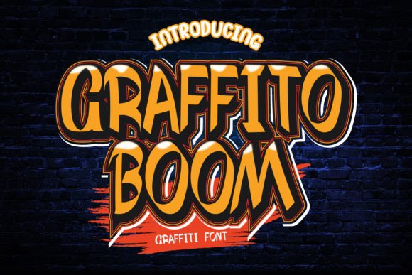 Graffito Boom: A Bold, Unapologetic Display Font