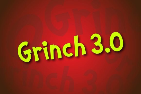 Grinch 3.0: A Display Font That Makes Your Headlines Instantly Recognizable