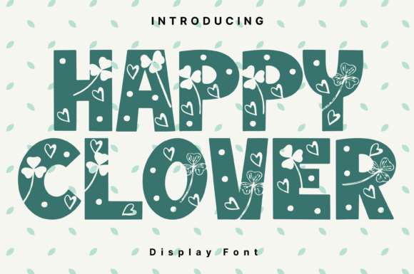 Happy Clover: A Whimsical Handwritten Typeface for Thoughtful Design