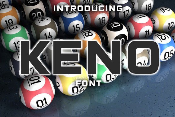 Keno: A Bold Display Font That Builds Brand Trust