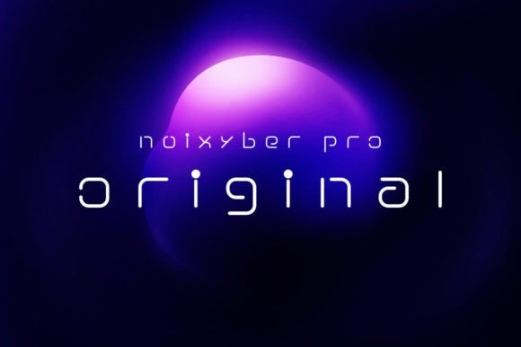 Nuixyber Pro Original: A Display Font That Cuts Through the Feed