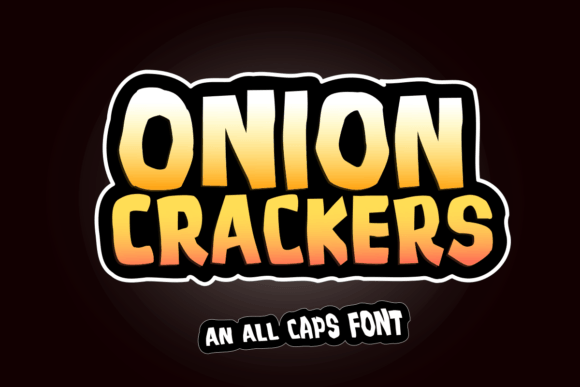 Onion Crackers: A Display Font That Adds Warmth and Character