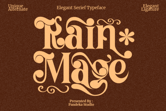Rain Mage: A Display Font That Makes Your Headlines Feel Instantly Familiar
