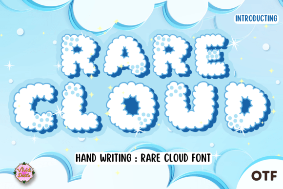 Rare Cloud: A Festive Display Font That Elevates Small Business Branding