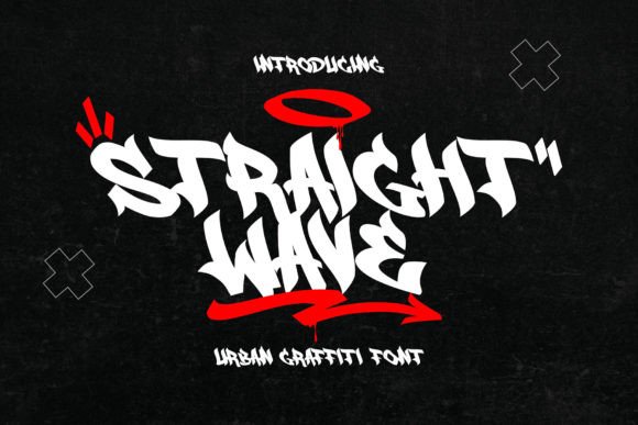Straight Wave: A Handwritten Display Font That Feels Human