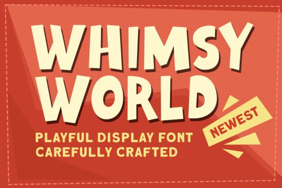 Whimsy World: A Playful Display Font That Lifts Digital Branding